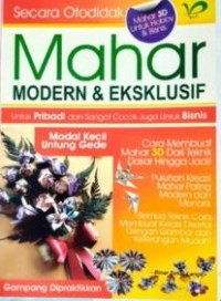 Image of Mahar Modern dan Eksklusif