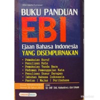 Image of Buku Panduan EBI (Ejaan Bahasa Indonesia)