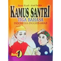 Image of Kamus Santri Tiga Bahasa Indonesia Inggris Arab