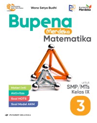 Image of Bupena Merdeka Matematika untuk SMP/MTs Kelas IX: Berdasarkan Kurikulum Merdeka